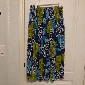 Tropical Print Women's Skirt